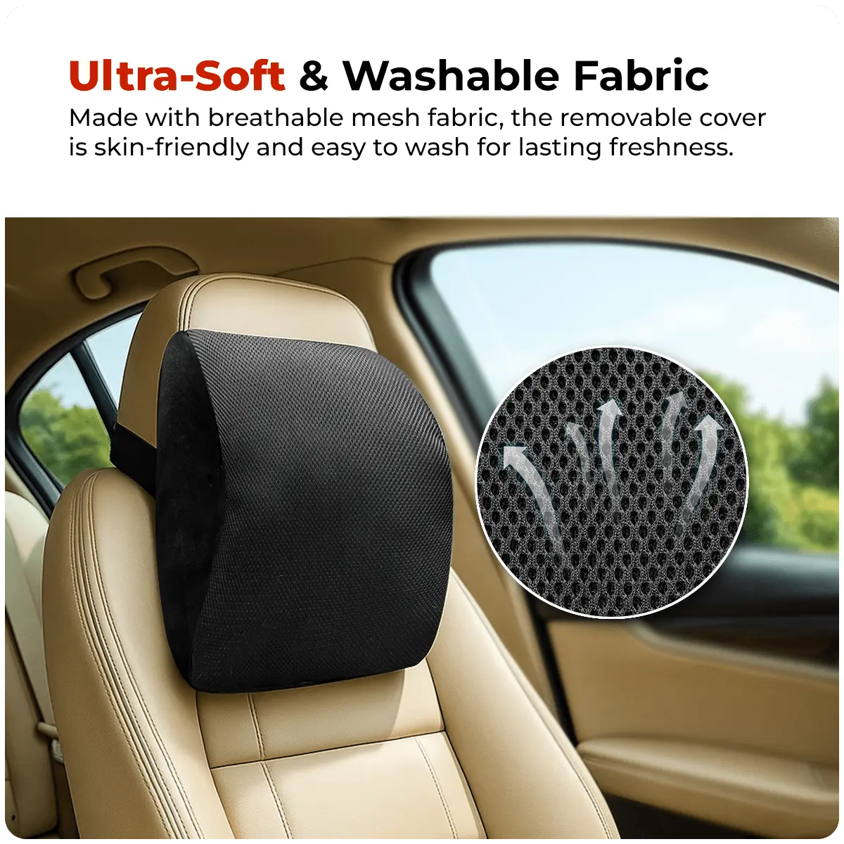 Trajectory Ultimate Car Neck Rest Pillow Trajectory