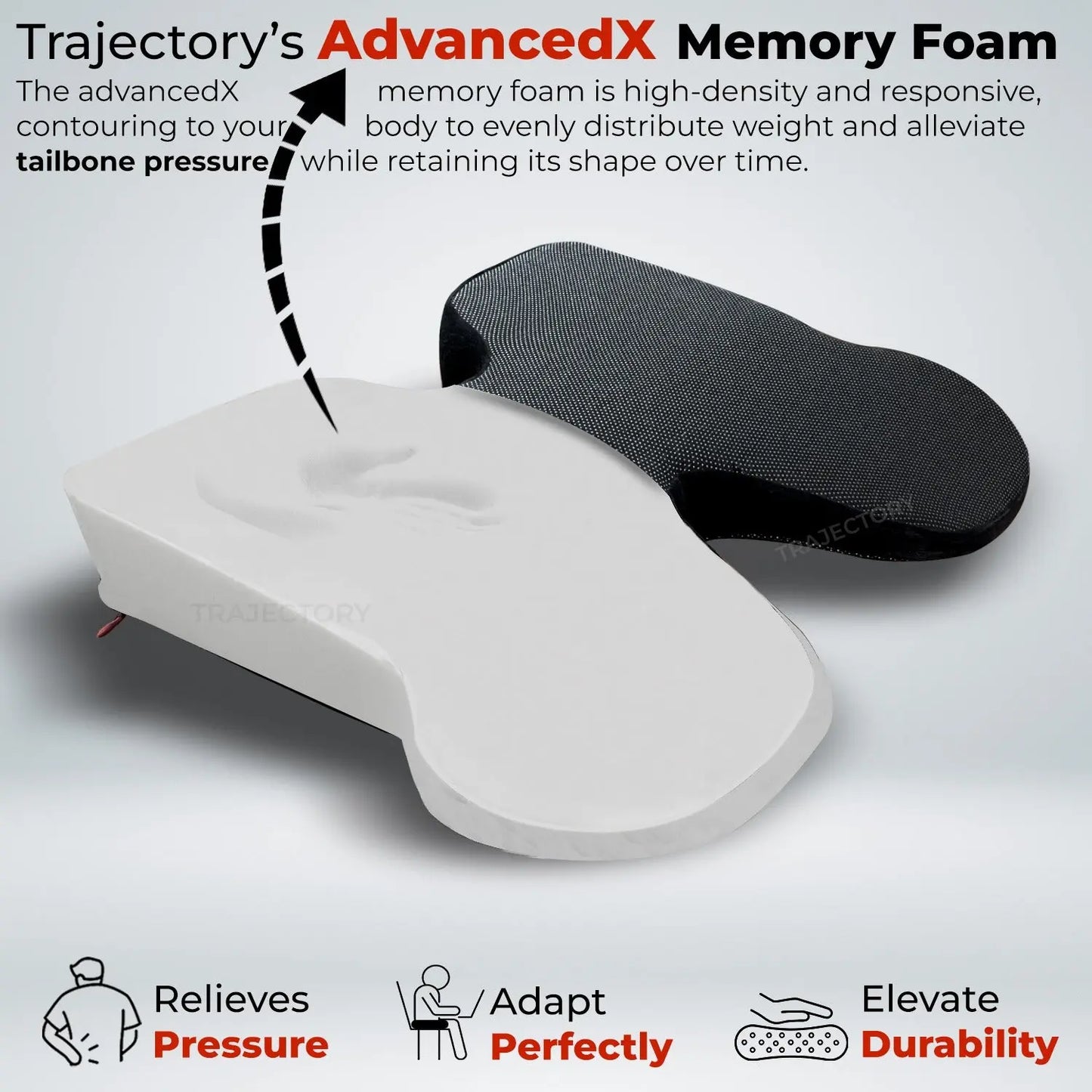 trajectory advancedx memory foam pillow