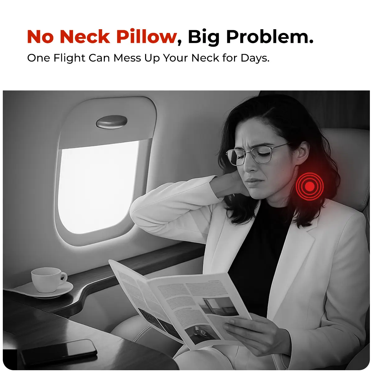 Trajectory Ultimate Travel Neck Pillow with AdvancedX Memory Foam My Store