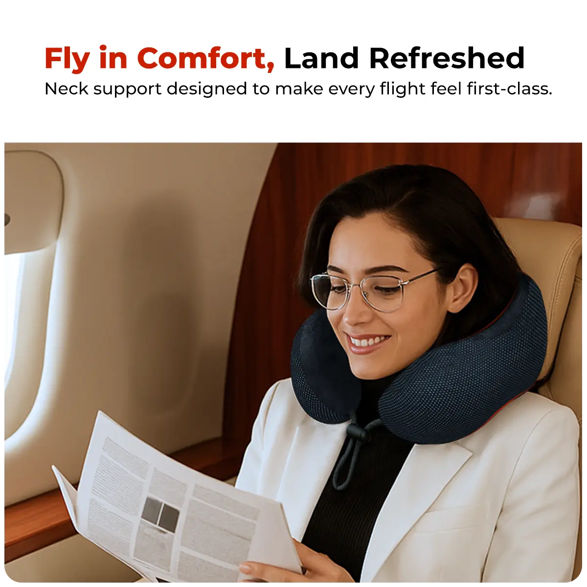 Trajectory Ultimate Travel Neck Pillow with AdvancedX Memory Foam My Store