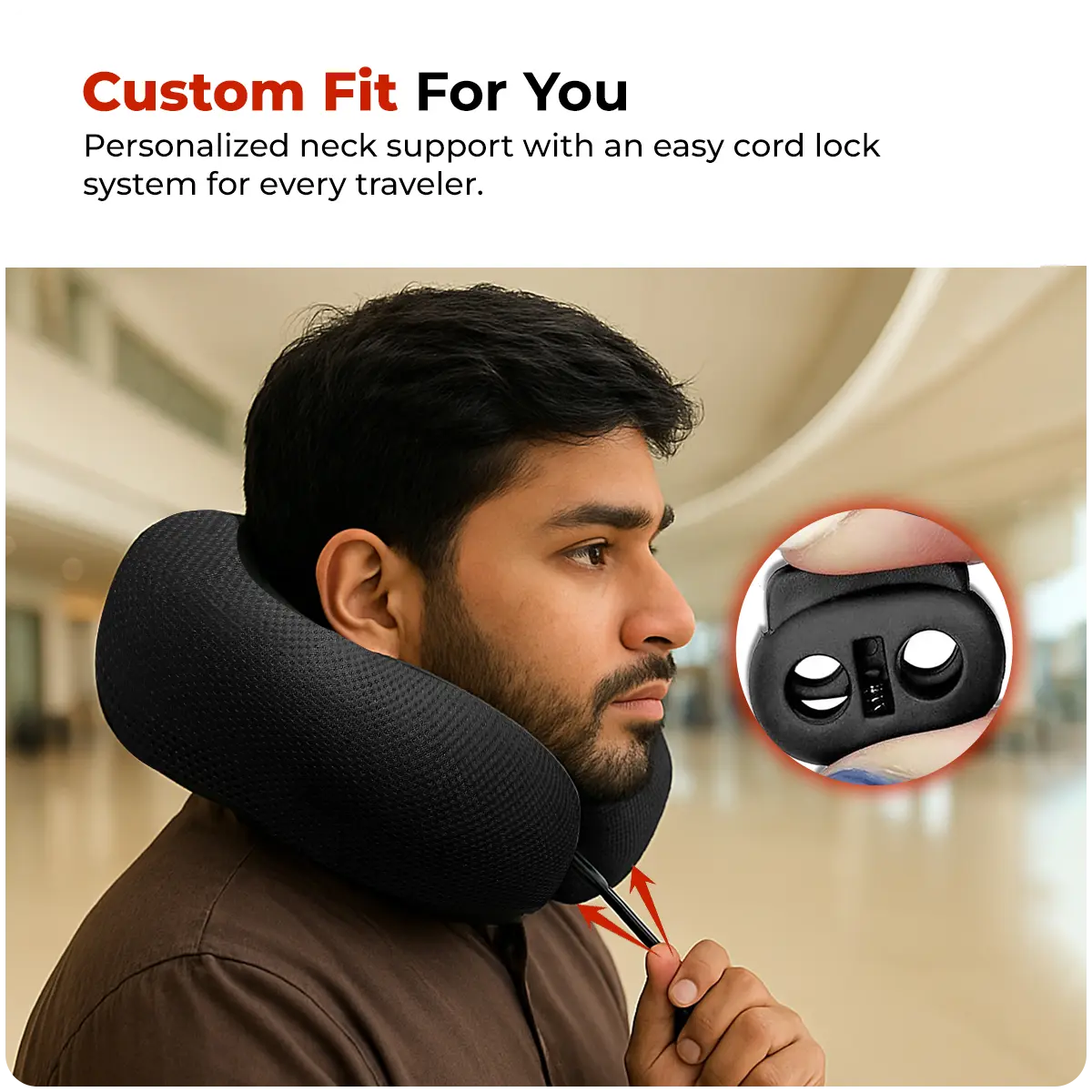 Trajectory Ultimate Travel Neck Pillow with AdvancedX Memory Foam My Store