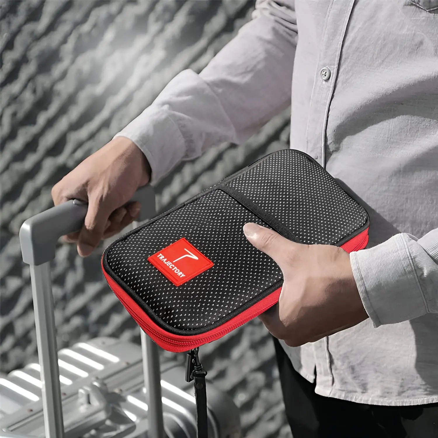 Portable & Lightweight Portable & Lightweight Trajectory Ultimate Travel Passport and Card Holder and Organiser, Portable & Lightweight