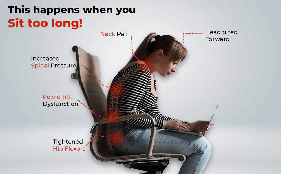 having back pain while working from home