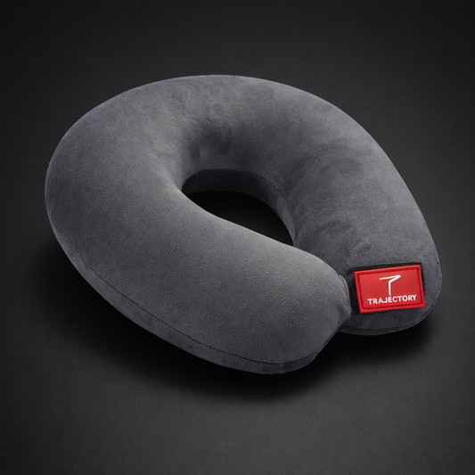 Trajectory Ultimate Travel Neck Pillow Grey Trajectory