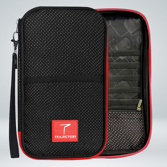 Trajectory Ultimate Travel Passport and Card Holder and Organiser Napolean Black