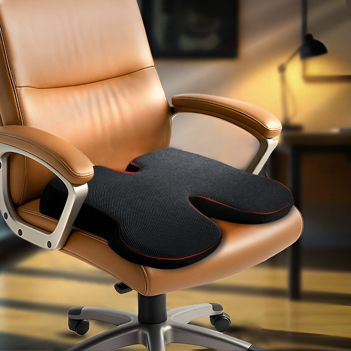 Trajectory Ultimate Office Seat Pillow with AdvancedX Orthopedic Memory Foam