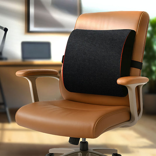 Trajectory Ultimate Office Back Pillow with AdvancedX Orthopedic Memory Foam