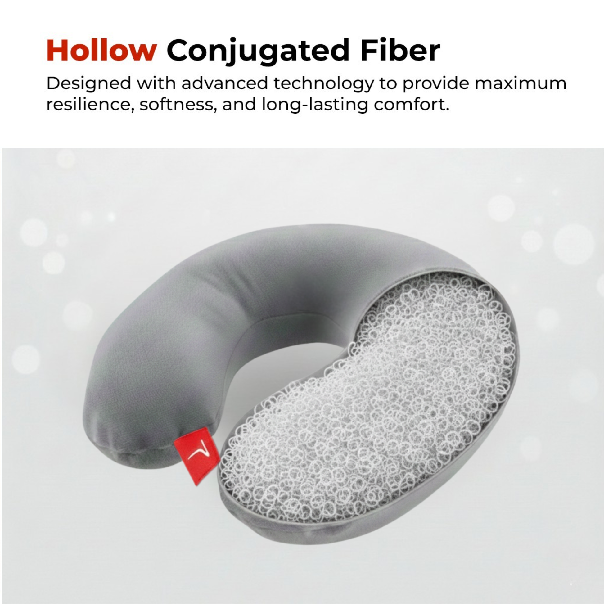 Trajectory Ultimate Travel Neck Pillow Grey Trajectory