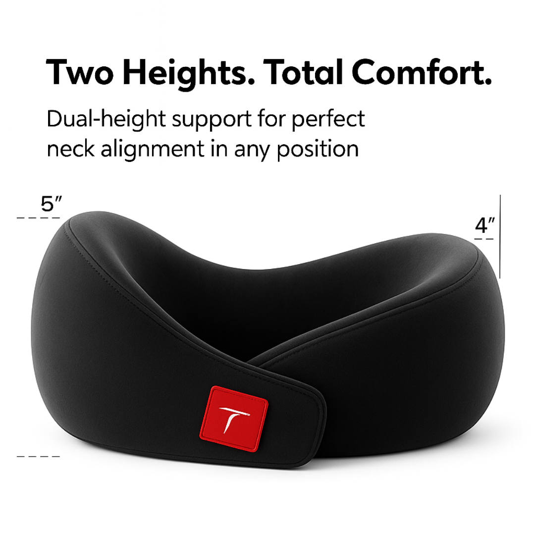 Trajectory Ultimate Travel Neck Pillow with AdvancedX Memory Foam Trajectory