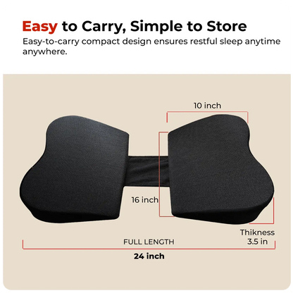 Trajectory Maternity Pregnancy Pillow with AdvancedX Memory Foam Trajectory