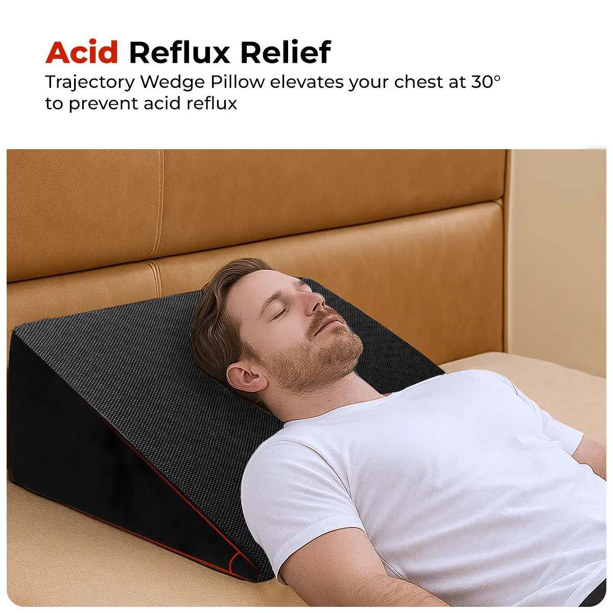 Trajectory Multi-Purpose Wedge Pillow with AdvancedX Memory Foam Trajectory