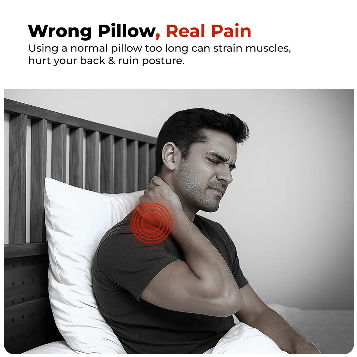 Trajectory Multi-Purpose Wedge Pillow with AdvancedX Memory Foam Trajectory