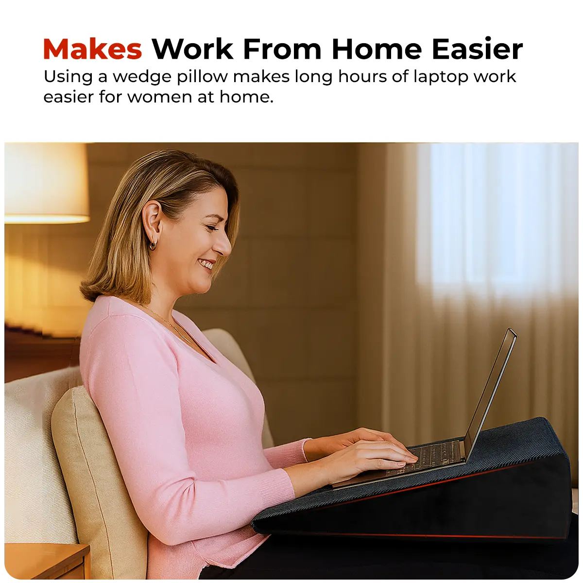 Trajectory Multi-Purpose Wedge Pillow with AdvancedX Memory Foam Trajectory