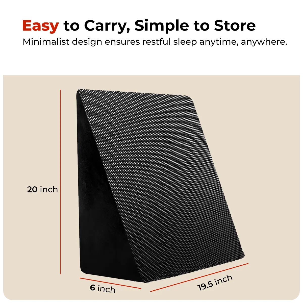 Trajectory Multi-Purpose Wedge Pillow with AdvancedX Memory Foam Trajectory