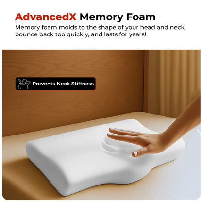 Trajectory Ultimate Bed Pillow with AdvancedX Memory Foam Trajectory