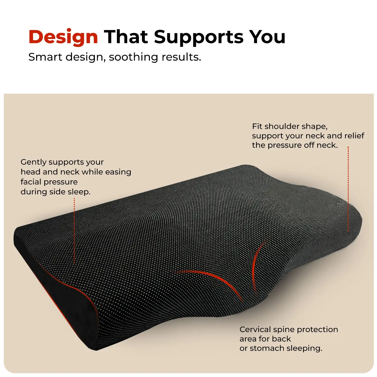 Trajectory Ultimate Bed Pillow with AdvancedX Memory Foam Trajectory