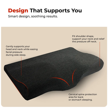 Trajectory Ultimate Bed Pillow with AdvancedX Memory Foam Trajectory
