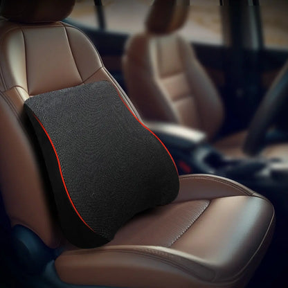 Trajectory Ultimate Car Backrest Pillow with AdvancedX Orthopedic Memory Foam