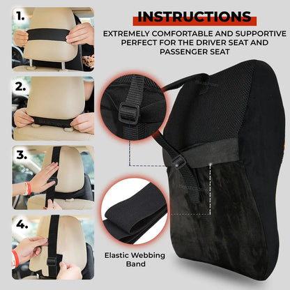 trajectory Car headrest ,Car accessories, comfortable accessories for  car,car seat accessories ,memory foam products, lumbar support , luxury car products ,Driver seat 