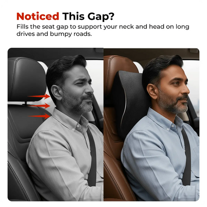Trajectory Ultimate Car Neck Rest Pillow with ADVANCEDX Memory Foam Trajectory