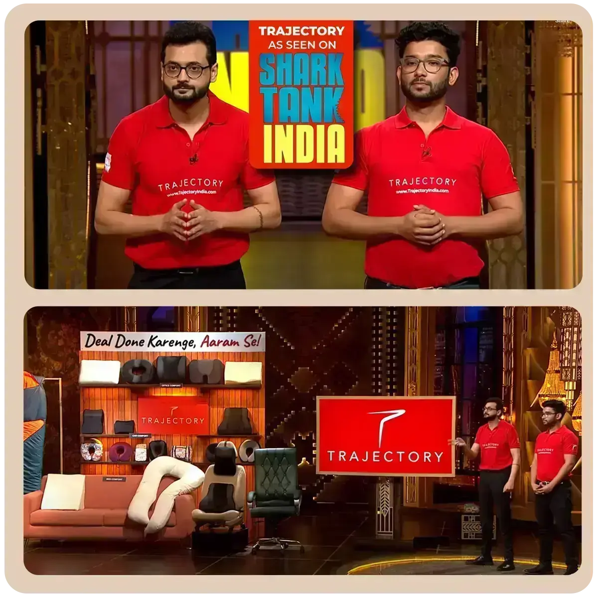 Trajectory Ultimate Car Neck Rest Pillow with AdvancedX Memory Foam Trajectory