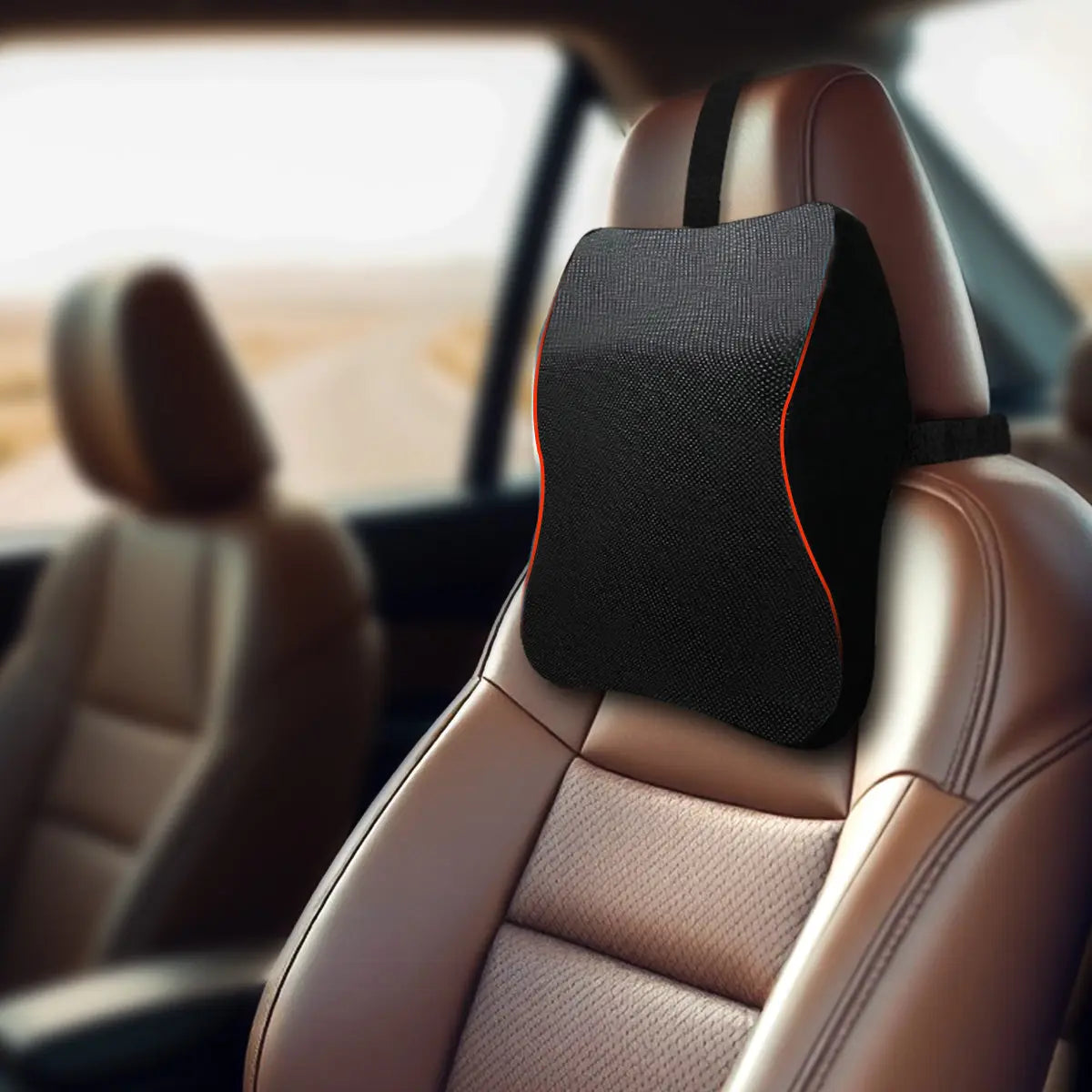 New Car Headrest Trajectory Ultimate Car Neck Rest Pillow with AdvancedX Orthopedic Memory Foam