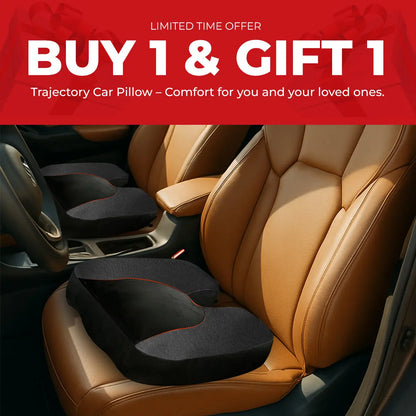 Trajectory Ultimate Car Seat Pillow with AdvancedX Memory Foam Trajectory