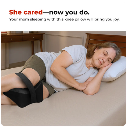 Trajectory Ultimate Knee Pillow with AdvancedX Memory Foam Black Trajectory
