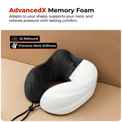 Trajectory Ultimate Travel Neck Pillow with AdvancedX Memory Foam My Store
