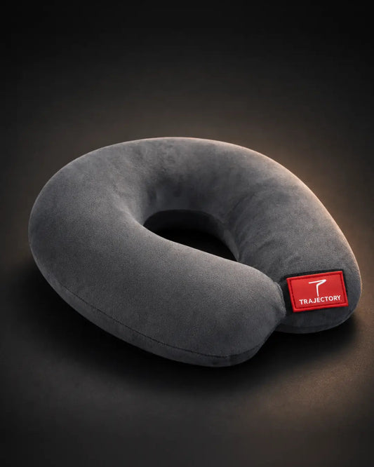 Trajectory Travel Neck Pillow with Hollow Conjugate Fiber Technology Trajectory