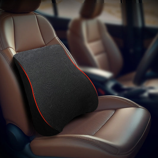 Trajectory Ultimate Car Backrest Pillow with AdvancedX Orthopedic Memory Foam